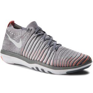 𝐈𝐒𝐎 Nike free transform flyknit shoes GREY PLATINUM 7.5 𝕀𝕊𝕆
